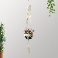 Accroche plante macramé