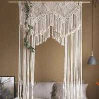 Arche pour mariage rideau macramé
