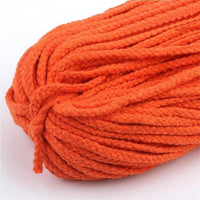 5mm Macrame Cord — Beige | 30 m Spool - Orange