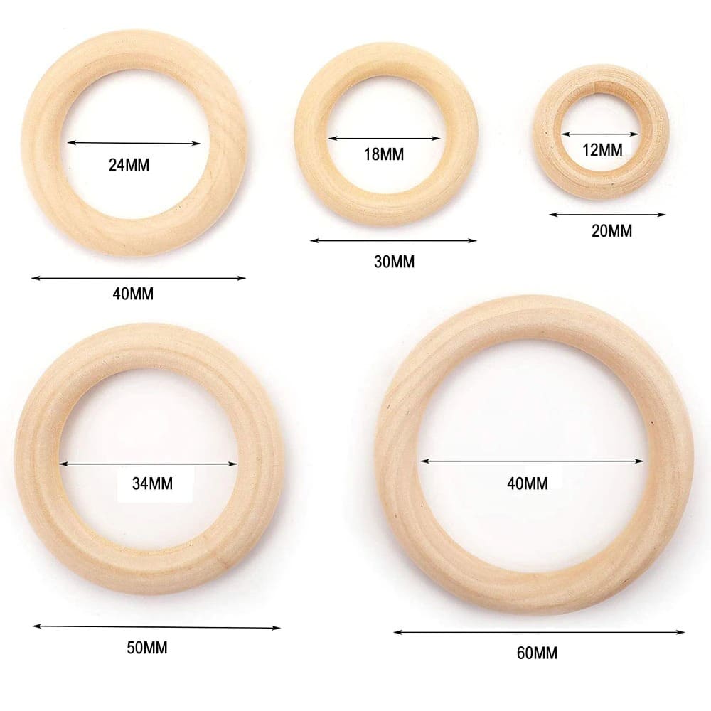 Anneau dentition macramé