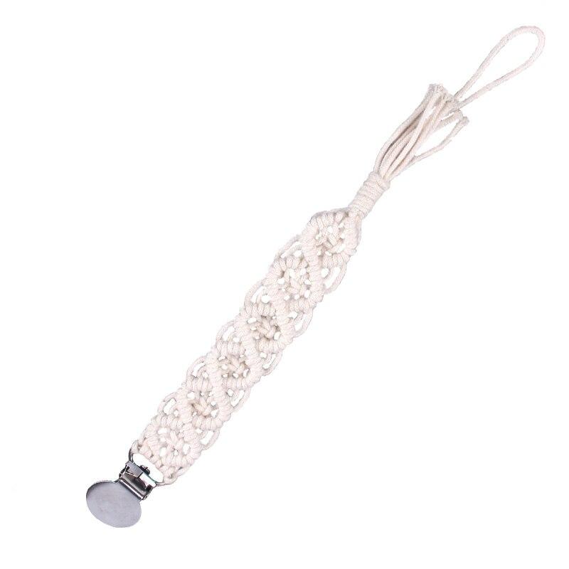 Attache sucette macramé bohème