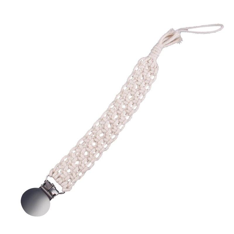Attache sucette macramé corde