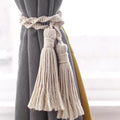 Attache rideau macramé corde