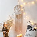 Attrape reve perle macramé
