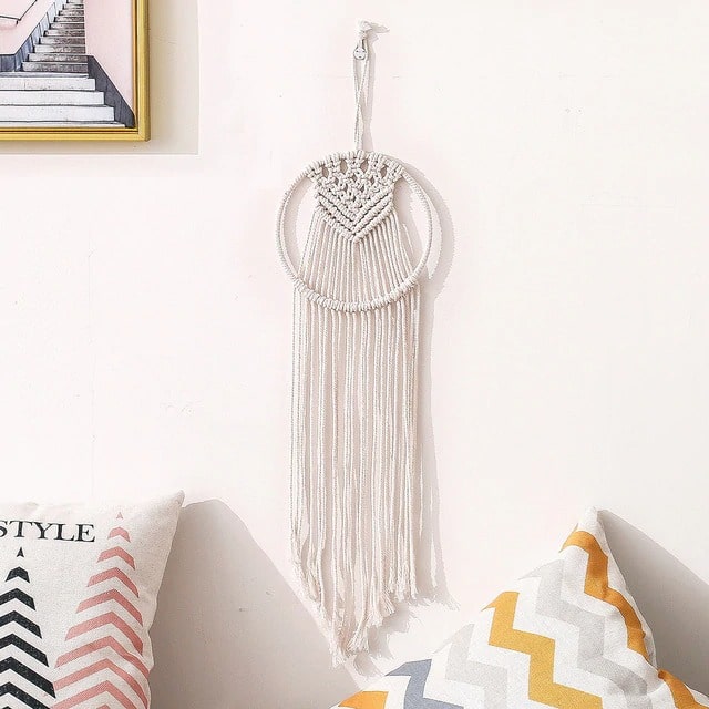Petit attrape rêve macramé