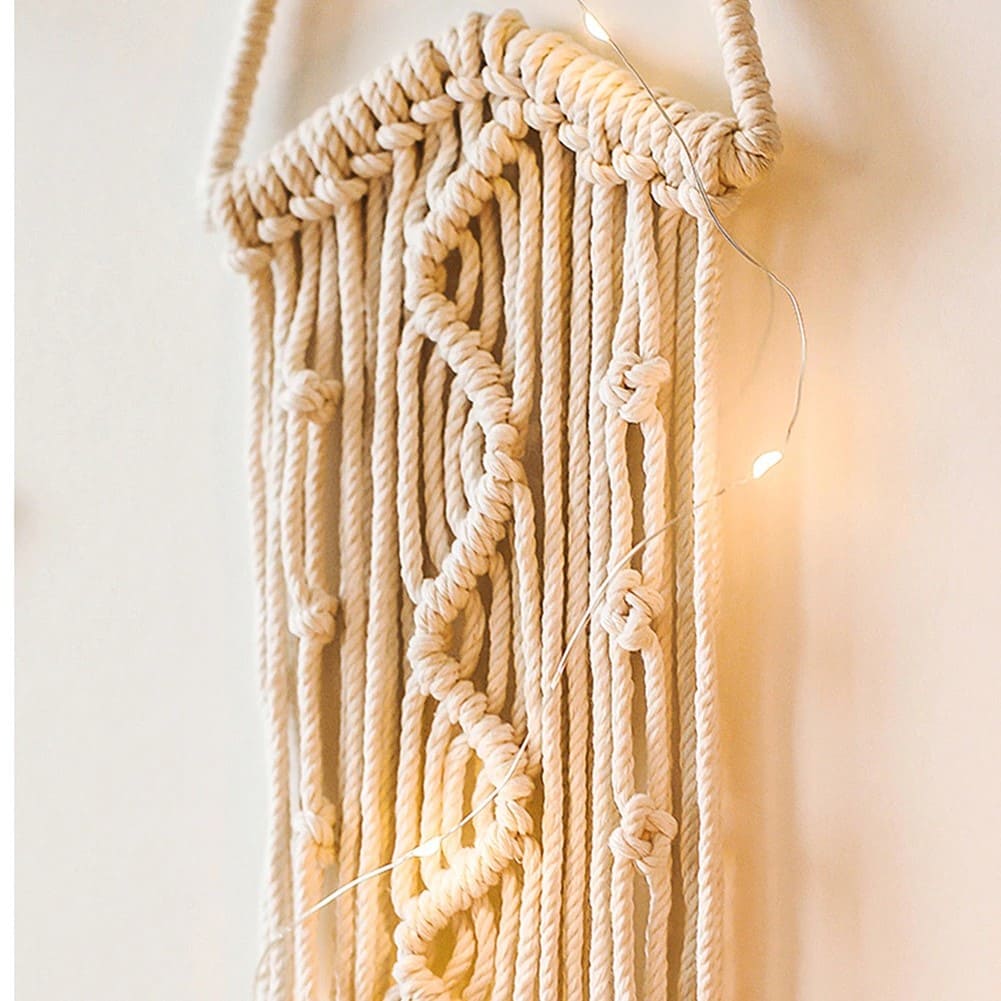 Attrape reve étoile macramé