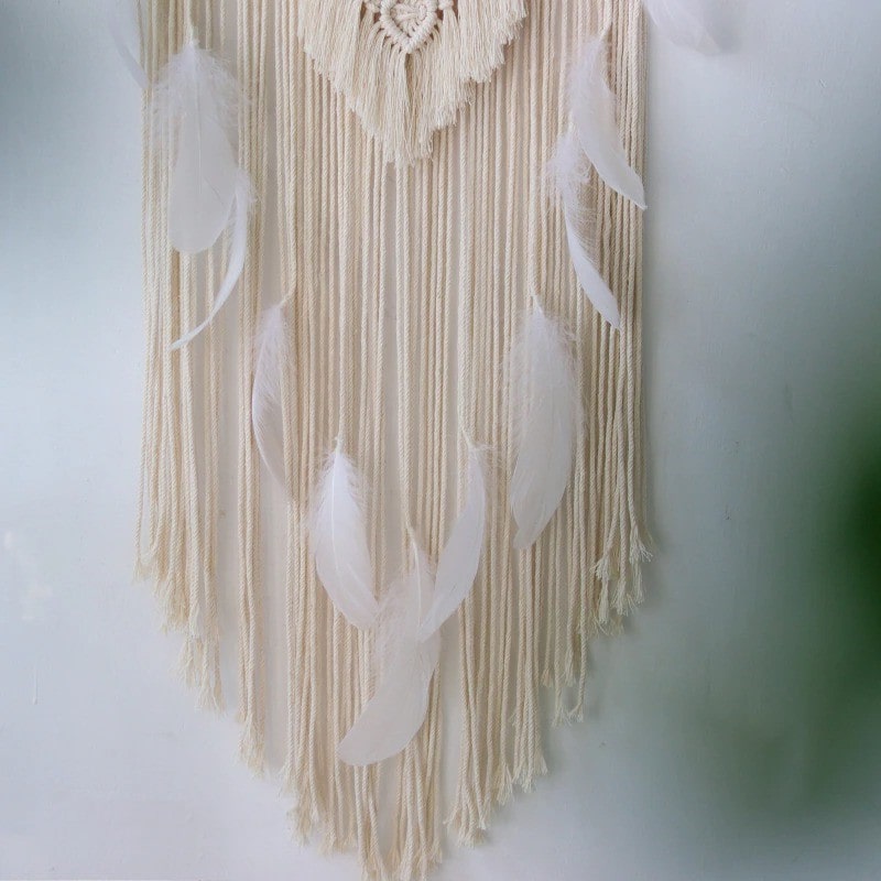Attrape rêve géant macramé