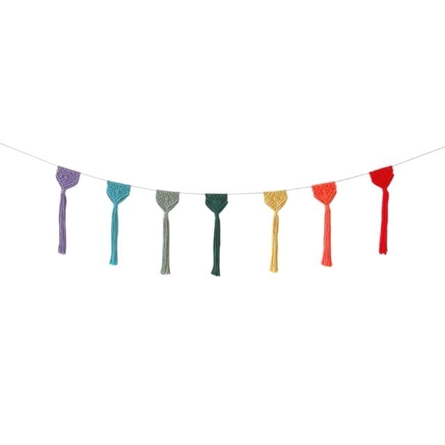 Banderole macramé