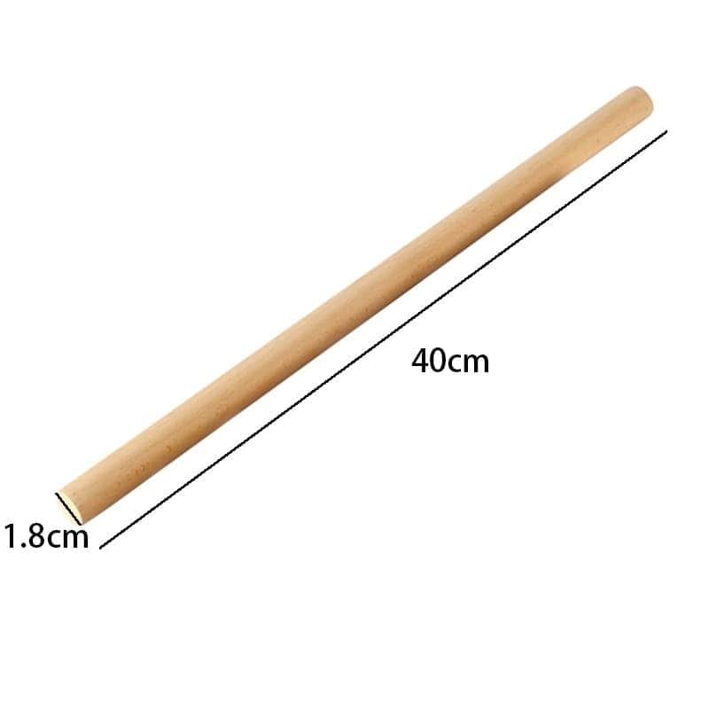 Bâtons en bois macramé 80 cm