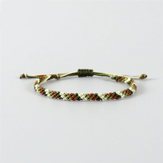 Bracelet macramé 3 couleurs