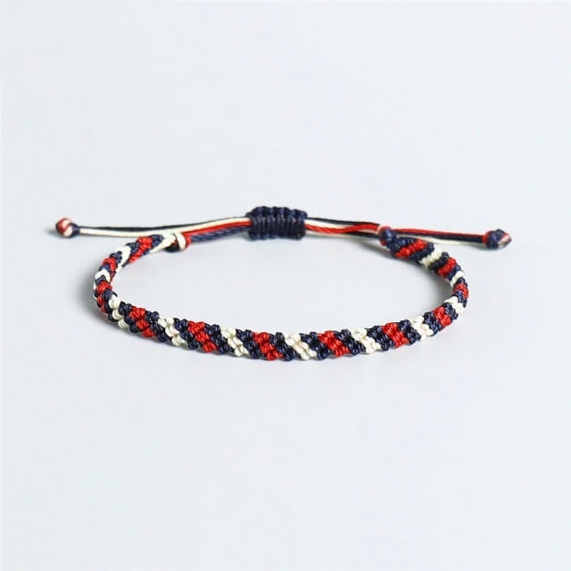 Bracelet macramé 3 couleurs