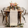 Chemin de table style macramé