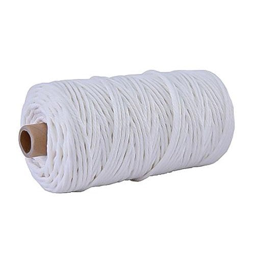 Corde macramé blanc 2 mm