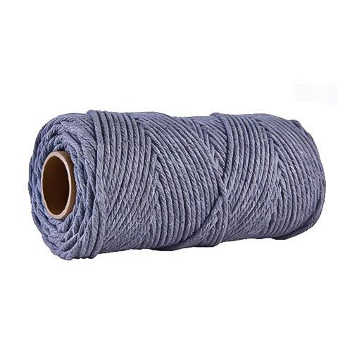 Corde macramé gris 3 mm