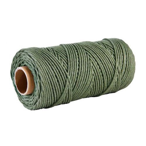 Corde macramé kaki 4mm