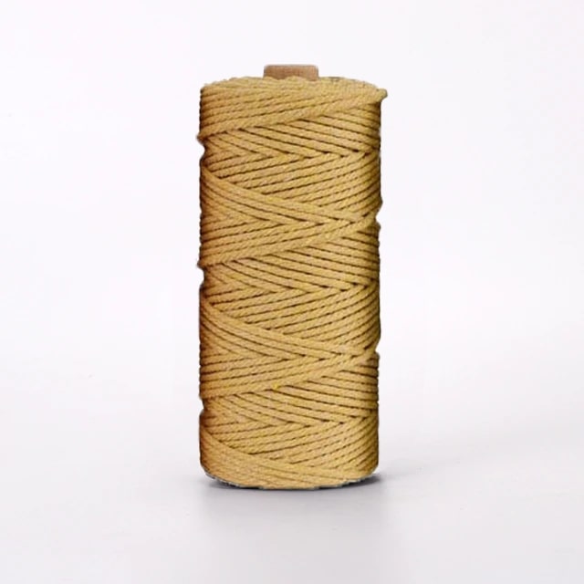 Corde macramé marron 4mm