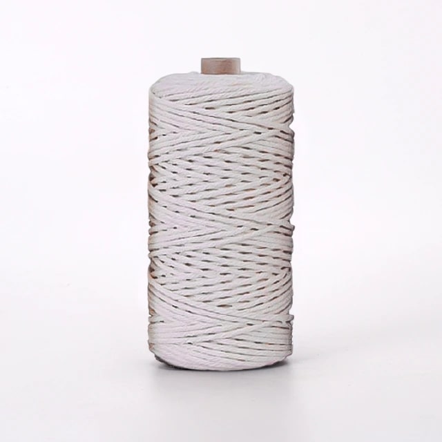 2mm Macrame Cord — Beige | 100 m Spool - Beige