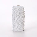 3mm Macrame Cord — Beige | 100 m Spool - White