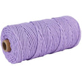 3mm Macrame Cord — Beige | 100 m Spool - Mauve