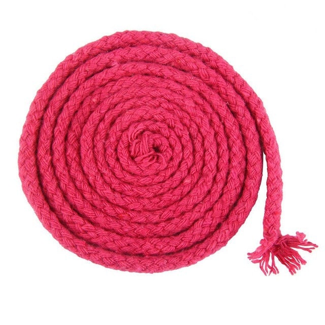 5mm Macrame Cord — Beige | 20 m Spool - Fuchsia