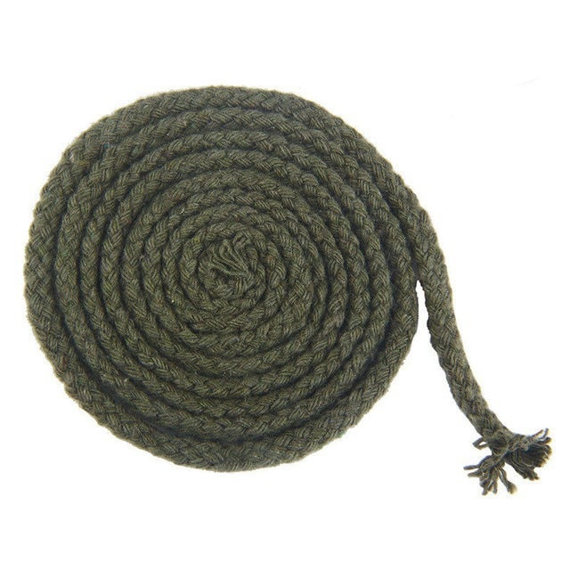 5mm Macrame Cord — Beige | 20 m Spool - Khaki Green