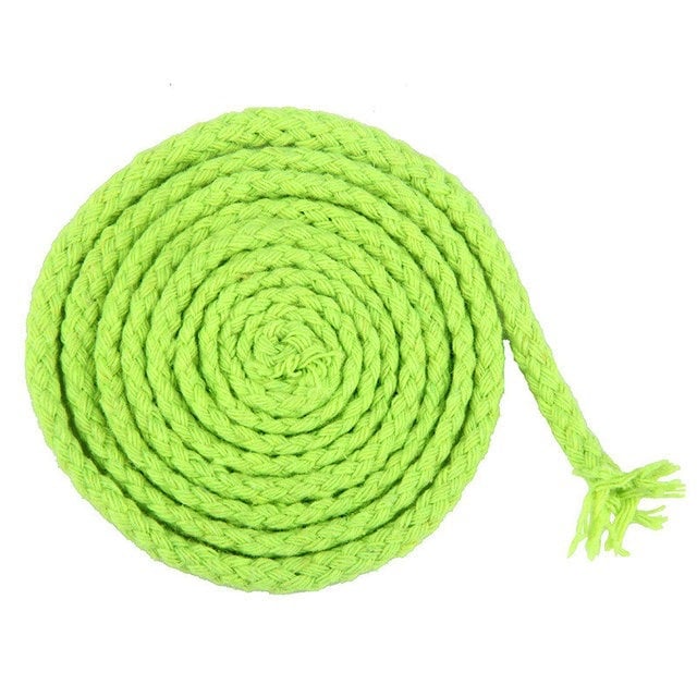 5mm Macrame Cord — Beige | 20 m Spool - Lime Green