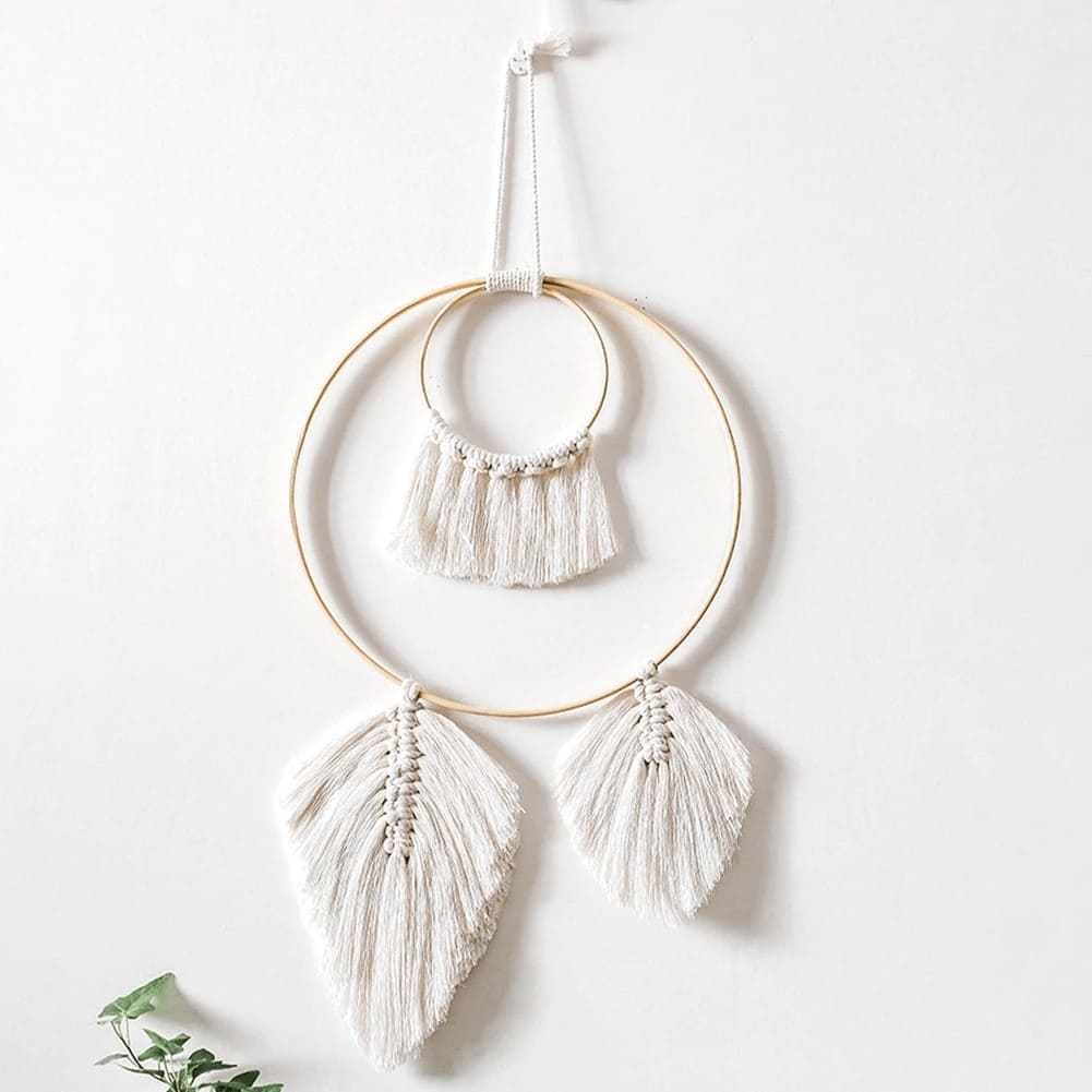 Deco chambre attrape rêve macramé