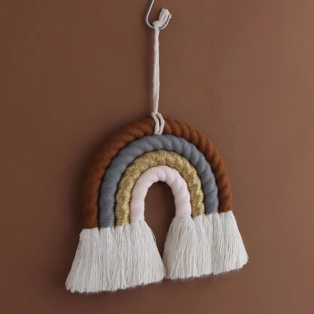 Déco chambre bébé macramé