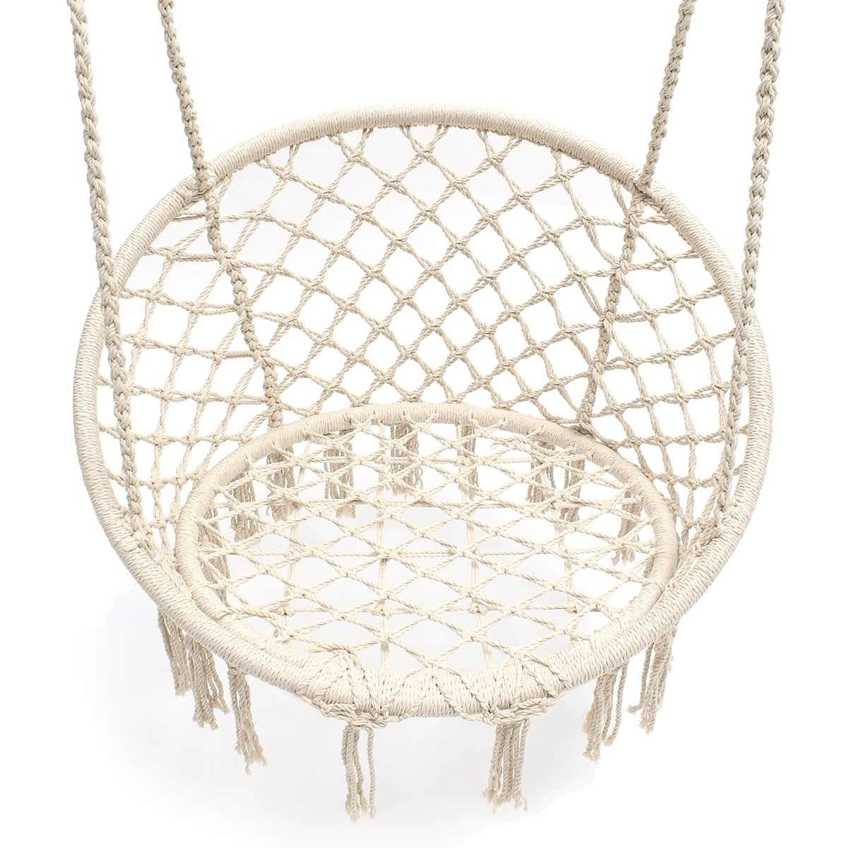 Fauteuil macramé hamac