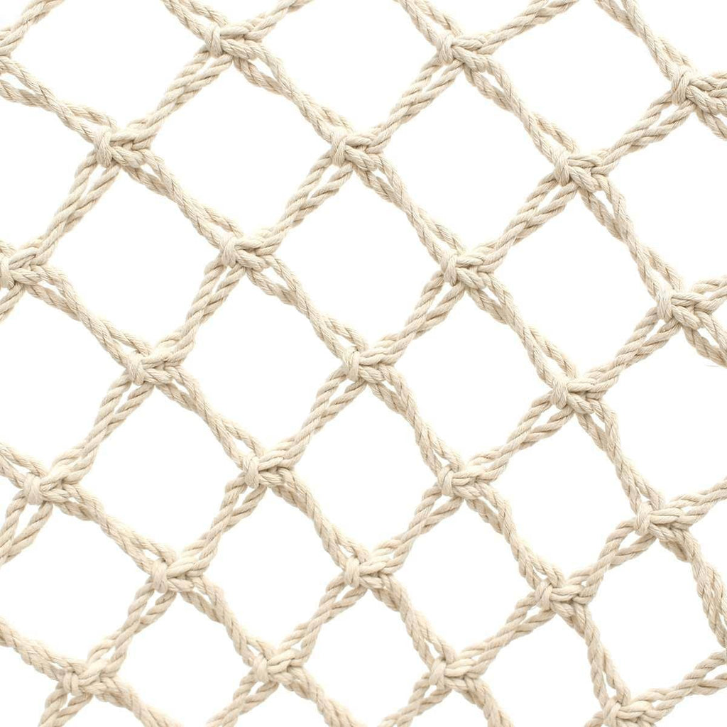 Fauteuil hamac en coton macramé