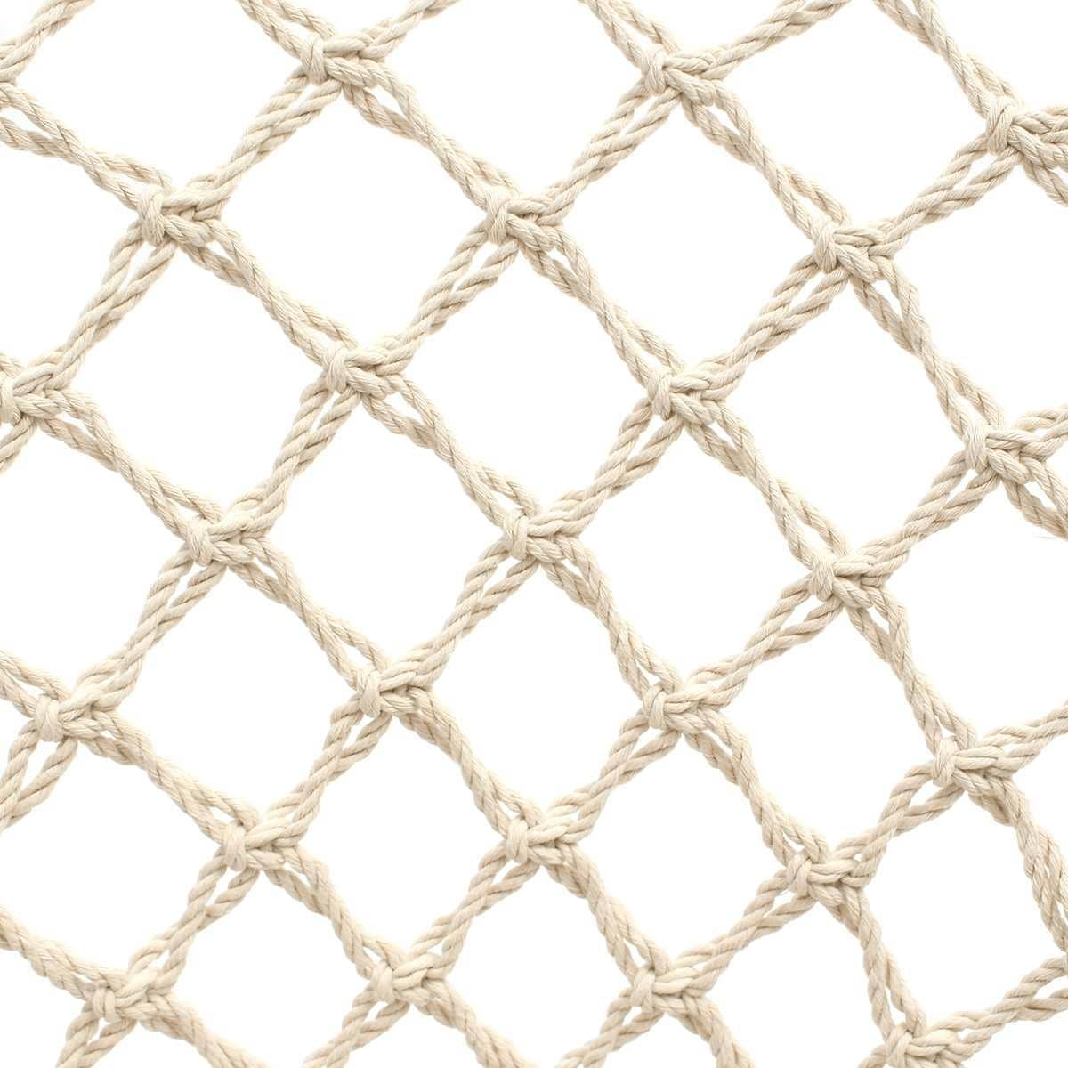 Fauteuil hamac en coton macramé