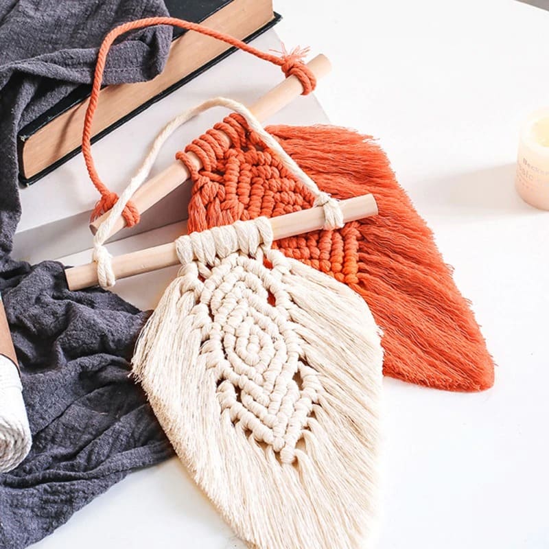Feuilles macramé bohèmes