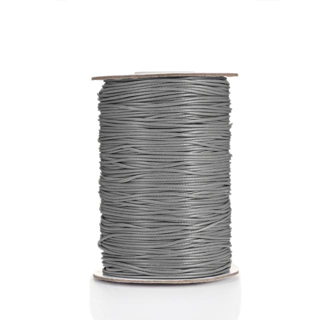 2mm Macrame Cord — Beige | 20 m Spool - Grey