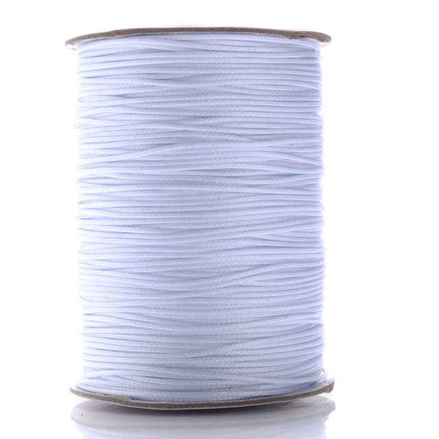 2mm Macrame Cord — Beige | 20 m Spool - Linen Grey