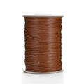 1mm Macrame Cord — Beige | 20 m Spool - Brown