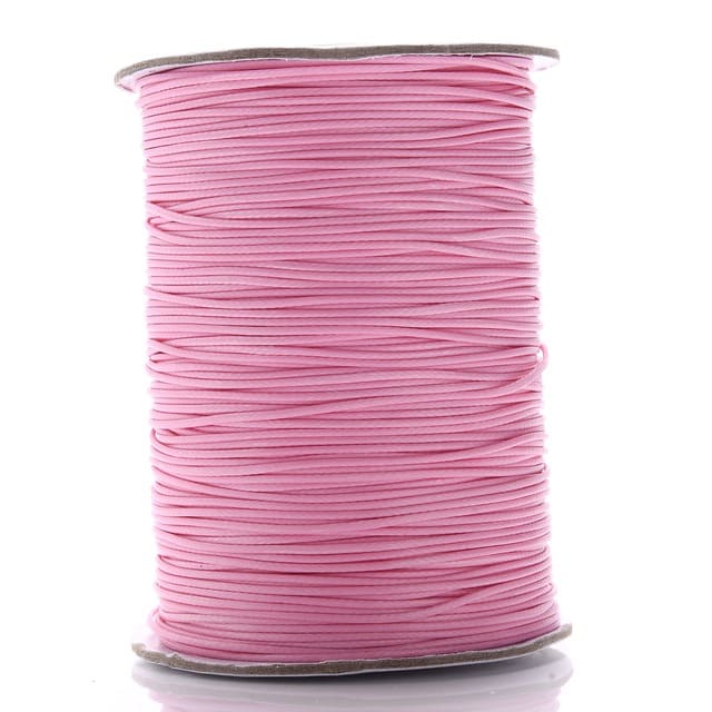 2mm Macrame Cord — Beige | 20 m Spool - Pink