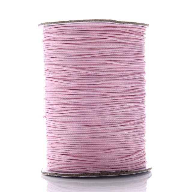 2mm Macrame Cord — Beige | 20 m Spool - Baby Pink
