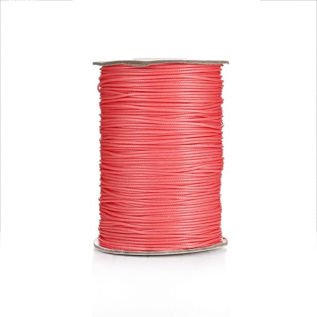 2mm Macrame Cord — Beige | 20 m Spool - Deep Pink