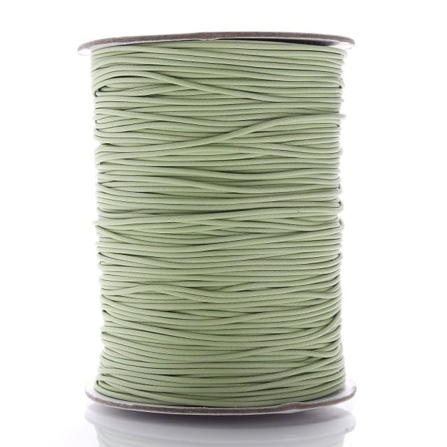 2mm Macrame Cord — Beige | 20 m Spool - Pistachio