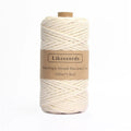 4mm Macrame Cord | 100 m Spool - Light Beige