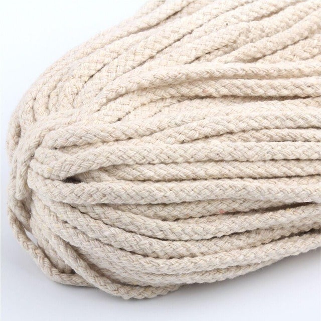 5mm Macrame Cord — Beige | 30 m Spool - Beige