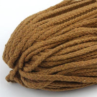 5mm Macrame Cord — Beige | 30 m Spool - Light Brown