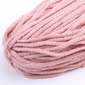 5mm Macrame Cord — Beige | 30 m Spool - Baby Pink