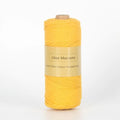 Twisted Cotton Macrame Cord | 150 m Spool - Yellow