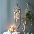 Grand attrape rêve macramé