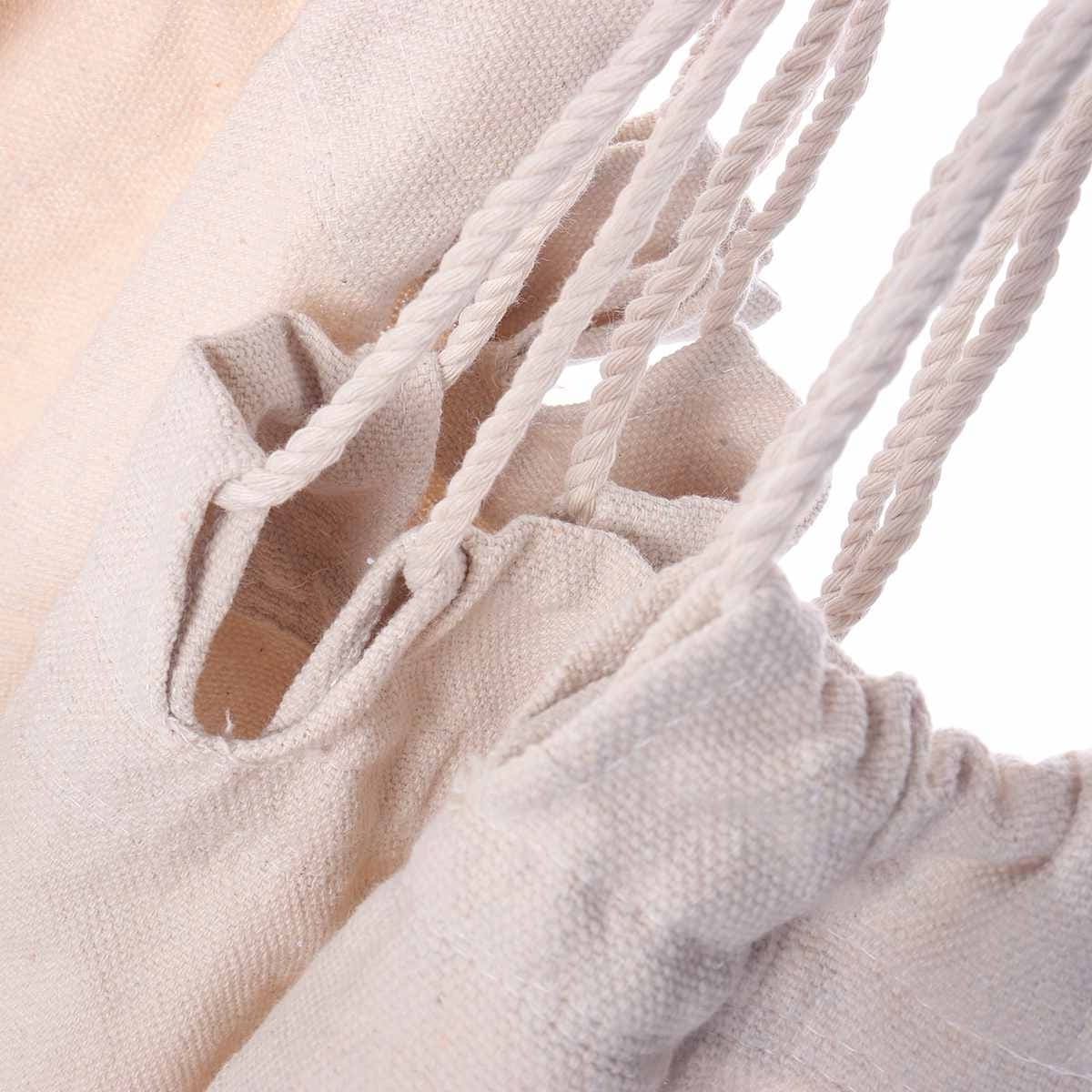 Hamac chaise macramé tissu coton