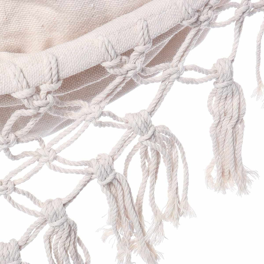 Hamac chaise corde macramé