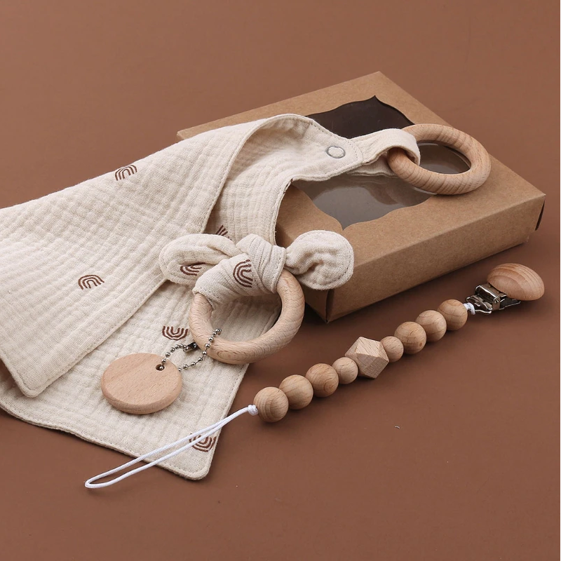 Kit attache tétine macramé