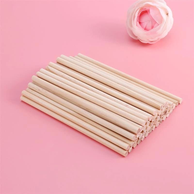 Lot de 100 bâtons 30 cm macramé