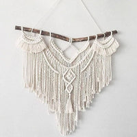 Macramé mural artisanal
